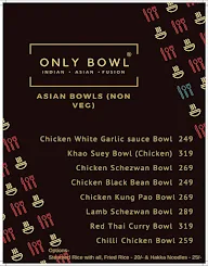 Only Bowl menu 2