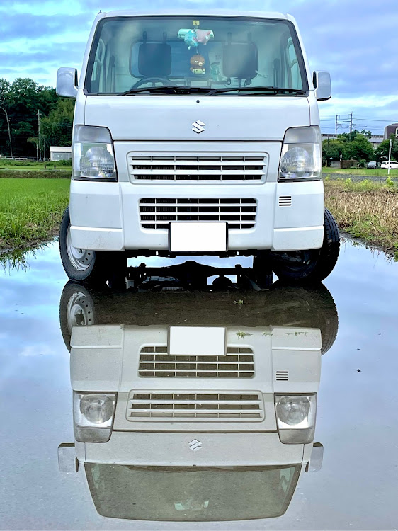 キャリイの田んぼパトロール・洗車・アリス米・ヤマト運輸・バッタリ〜は突然にに関するカスタム事例の投稿画像1枚目