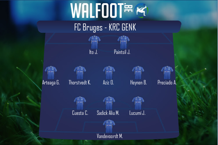 KRC Genk (FC Bruges - KRC Genk)