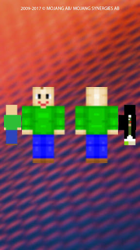 Baldi skins for MCPE Mod Apk Unlimited Android 