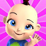 Cover Image of ดาวน์โหลด Talking Baby Babsy ที่สวนสัตว์ 3.0 APK