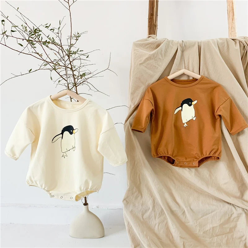 Pack Fart Babykleding met Dierenprint Driehoek Klimkleding Comfortabele en Veilige Babykleding voor Spelen en Kruipen