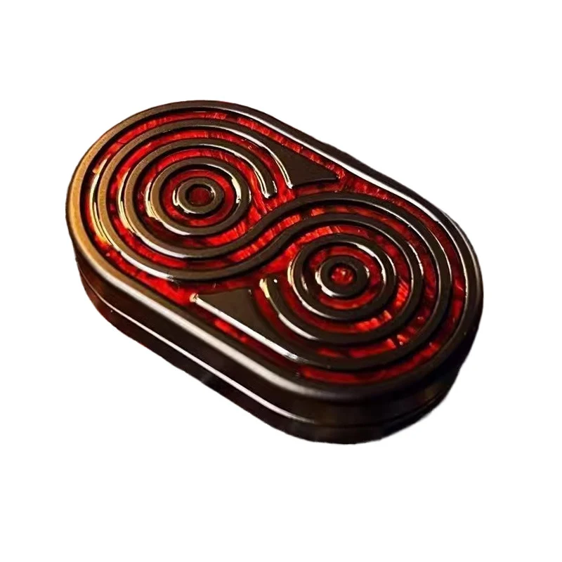 Stainless Steel EDC Hand Push Coin Fingertip Toy. A discreet fidget toy for stress relief, improved focus, and a calming
