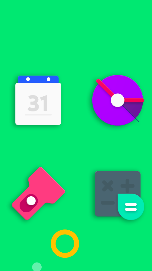   Frozy / Material Design Icon Pack: captura de pantalla 