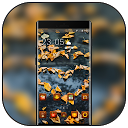 Herunterladen Theme for fall leaves love heart shape wa Installieren Sie Neueste APK Downloader