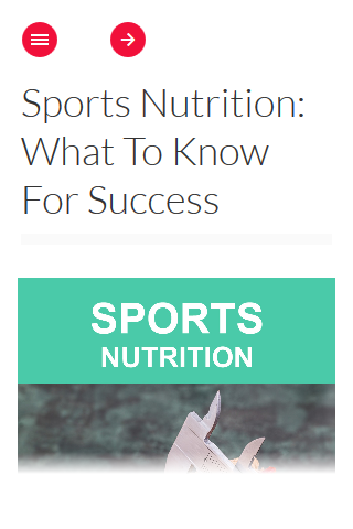 Sports Nutrition