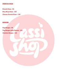 Lassi Shop menu 2