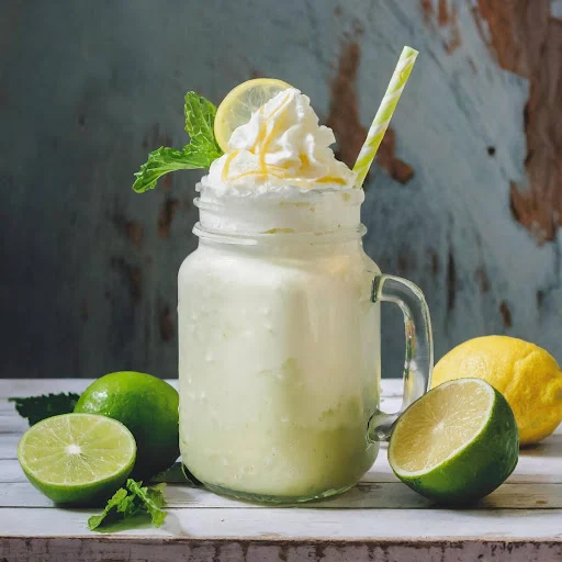 Lemon Lime Twist Shake [450 Ml, Mason Jar]