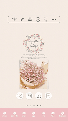 免費下載個人化APP|Gypsophila DodolLauncherTheme app開箱文|APP開箱王