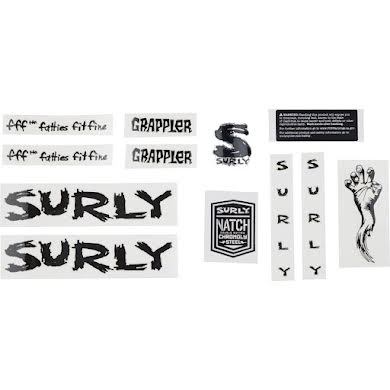 Surly Grappler Frame Decal Set