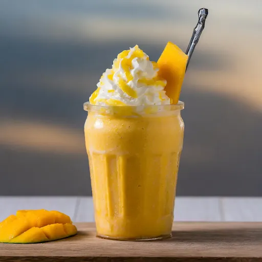 Mango Thick Shake [450 Ml, Mason Jar]