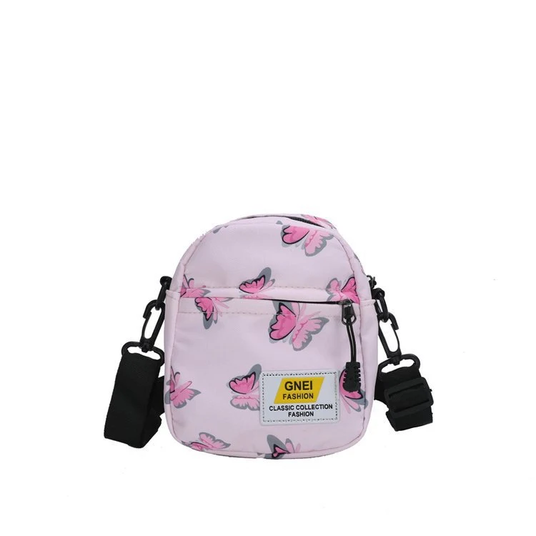 Sac à main femme printemps été, tissu nylon imprimé mode, voyage, bandoulière croisée, porté épaule, léger et tendance.