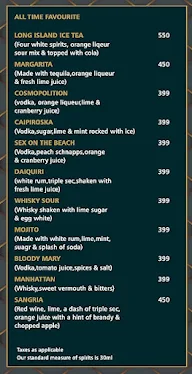 Sheesha Sky Lounge menu 6