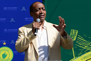 Patrice Motsepe during the Mamelodi Sundowns media briefing at Hyundai Head Office on October 13, 2017 in Johannesburg.