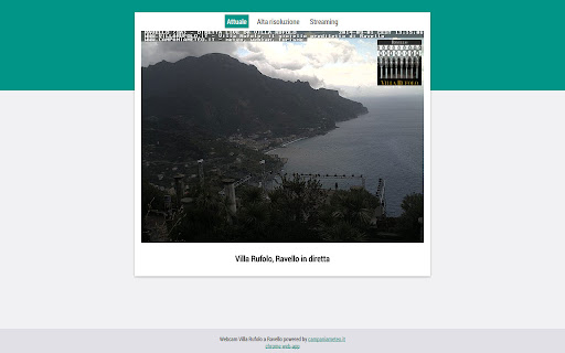 Ravello webcam
