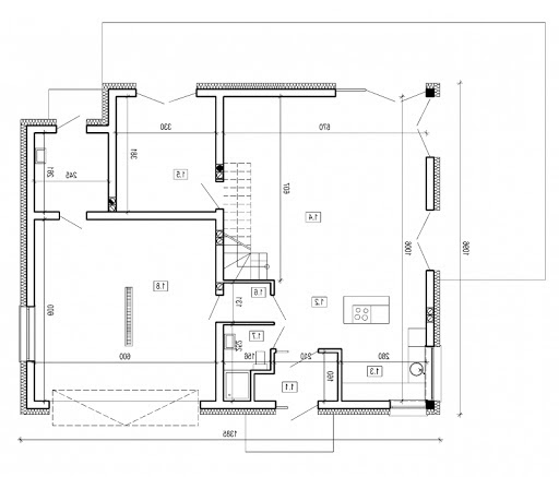 DN 201 - Rzut parteru