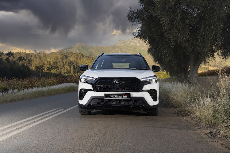 A more aggressive-looking grille forms part of the blacked-up package.