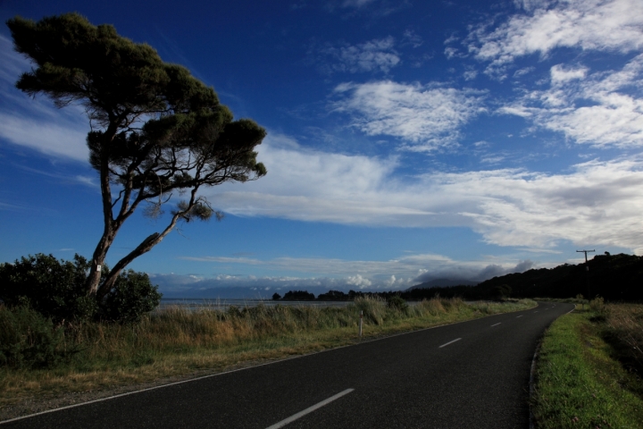 Strada panoramica di daviderm