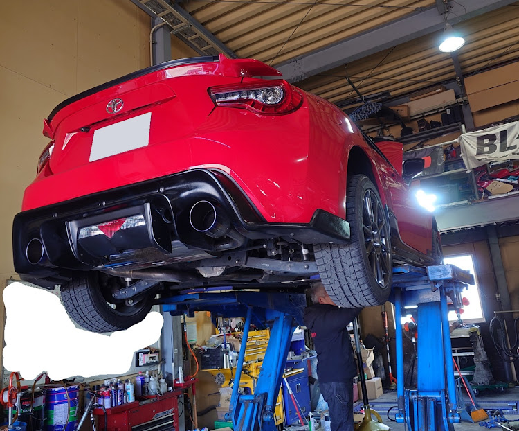 86のFACTORYBASE・豊田スタジアム・オイル交換・バレンタインデー・愛車の半顔が見たいに関するカスタム事例の投稿画像9枚目