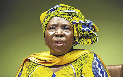 Nkosazana Dlamini-Zuma is backed for president.