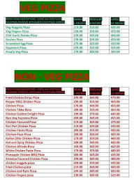 Streetza Pizza menu 1