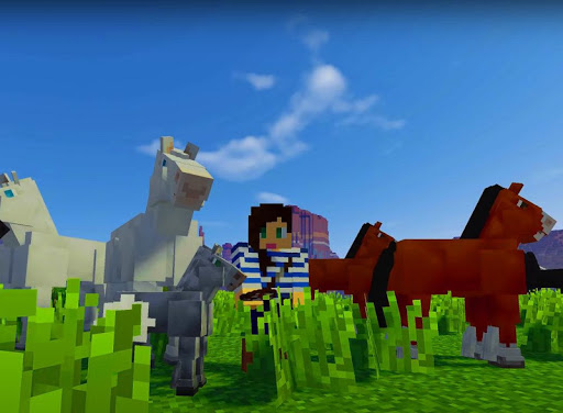 Screenshot Horse Mod for mcpe