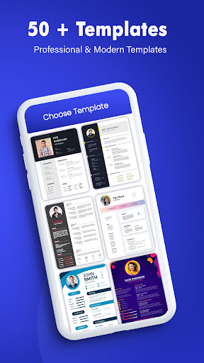 Screenshot Resume maker - CV Builder
