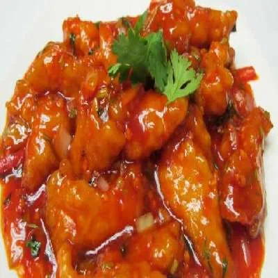 Stir Fried Chicken In Hot Garlic Sauce