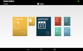 INKWRX Tablet Forms Screenshot
