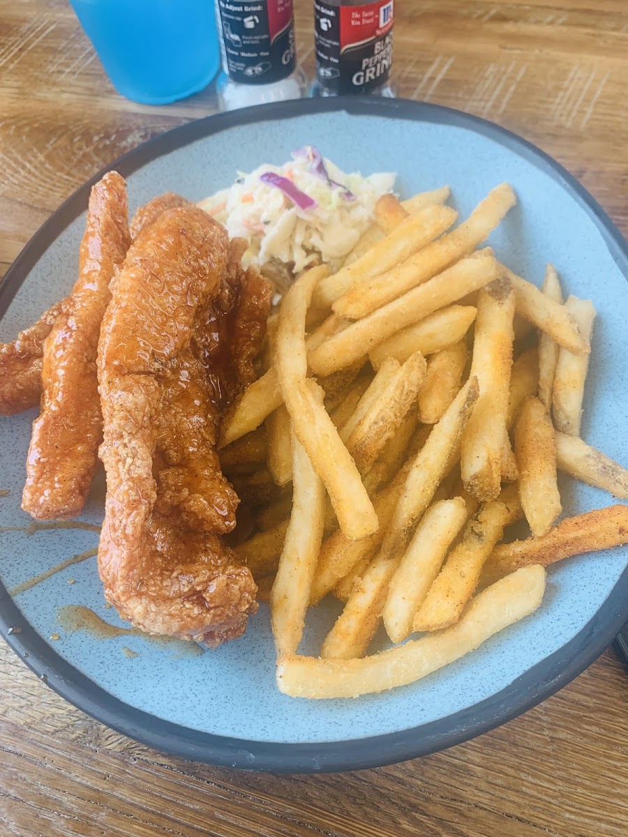 Gluten-Free Fries at Sticky Bird Red Barn Farms