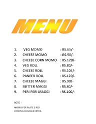 Momowala menu 2