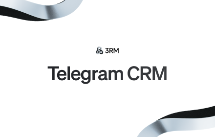 3RM – Telegram CRM for Web3 small promo image