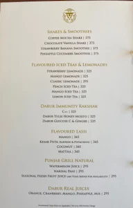 Punjab Grill menu 2