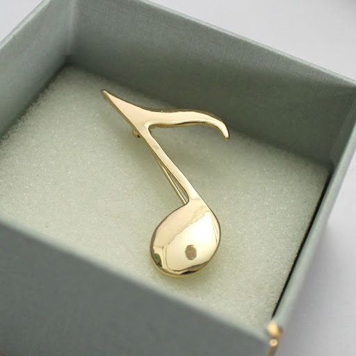 Title 3, Simple atmospheric natural musical note pin bro...