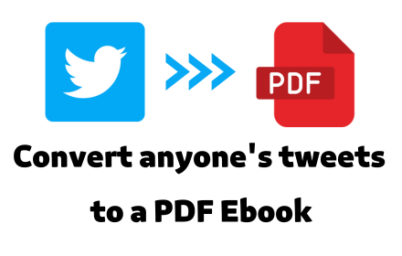 Tweets2PDF - Convert All Tweets to One PDF/EPUB small promo image