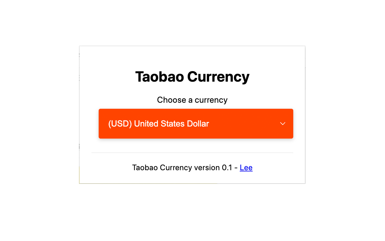 Taobao Currency Preview image 0