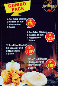 Grillaax Cafe menu 1