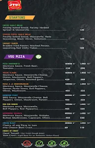 JYU's Pizzeria menu 2