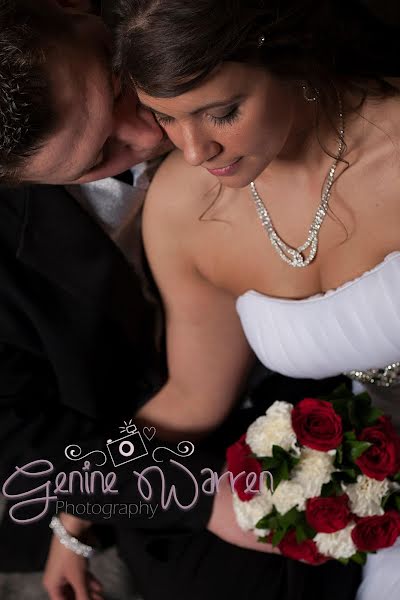 Wedding photographer Genine Warren (genine). Photo of 9 May 2019