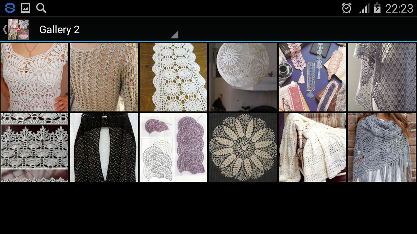 Crochet Pattern Lace- screenshot