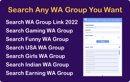 Search Any WhatsApp Group You Want Preview image 0