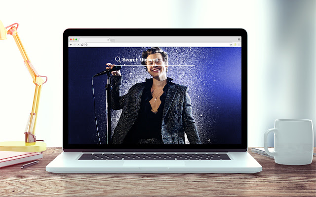 Harry Styles New Tab Theme