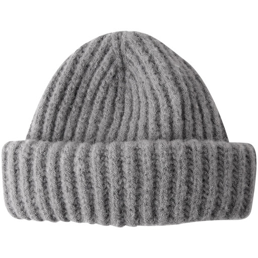 Title 5, Solid color thick thick woolen hat