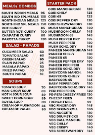 Ashok Vattika menu 2