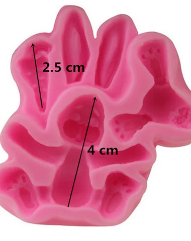 Forest Animal Silicone Fondant Choc - 0