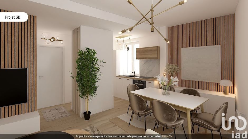 Vente appartement 3 pièces 44 m² à Meulan-en-Yvelines (78250), 119 000 €