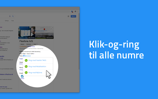 Klik-og-ring alle numre 