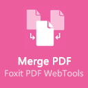 Merge PDF – Foxit Online Chrome extension download