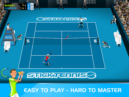 Stick Tennis (Everything Unlocked&Unlimited Balls)