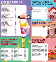 51 Rainbow Ice Cream menu 2